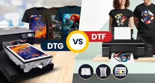 DTG vs. DTF Printing: Choosing the Right Method for Your Custom Apparel