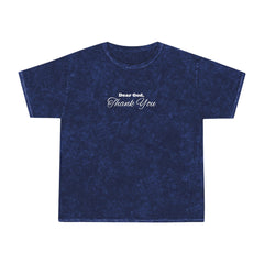 Mineral Wash T-Shirt - Spiritual Quote 'Dear God, Thank You'