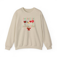 Christmas Spirit Wine Sweatshirt