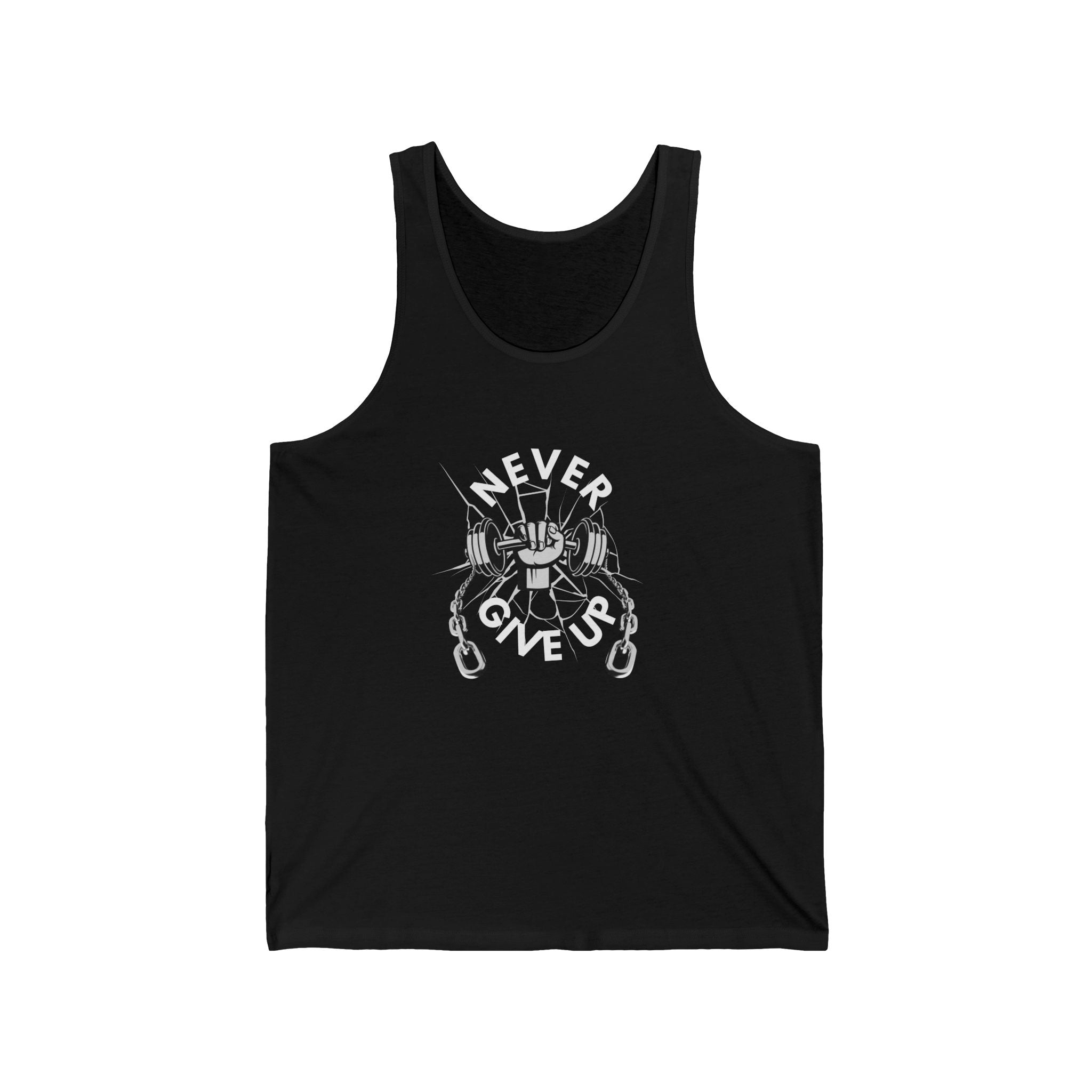 Motivational Quote Tank Top by DTS