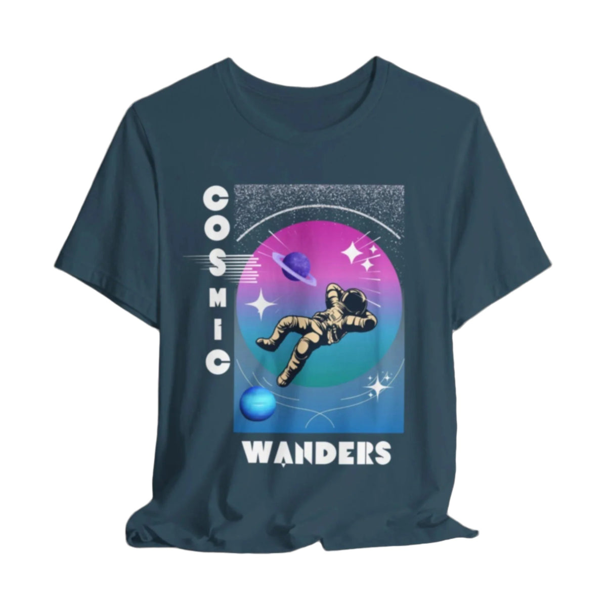 Space Cosmic Wanders by Doctor T-shirt Studio