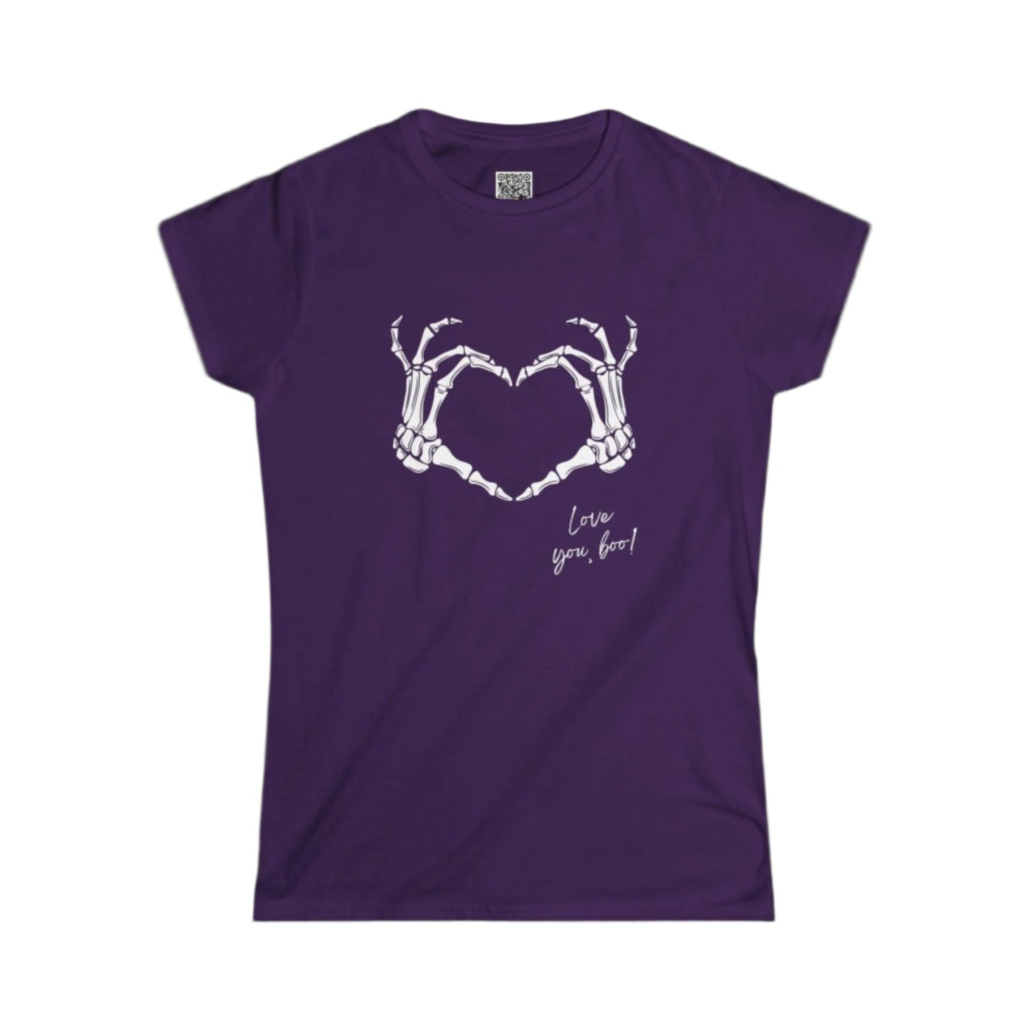 Halloween Skeleton Heart Women's Tee by Doctor T-shirt Studio