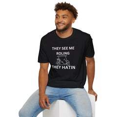 See me rollin.. They Hatin (golf) By Doctor T-shirt Studio