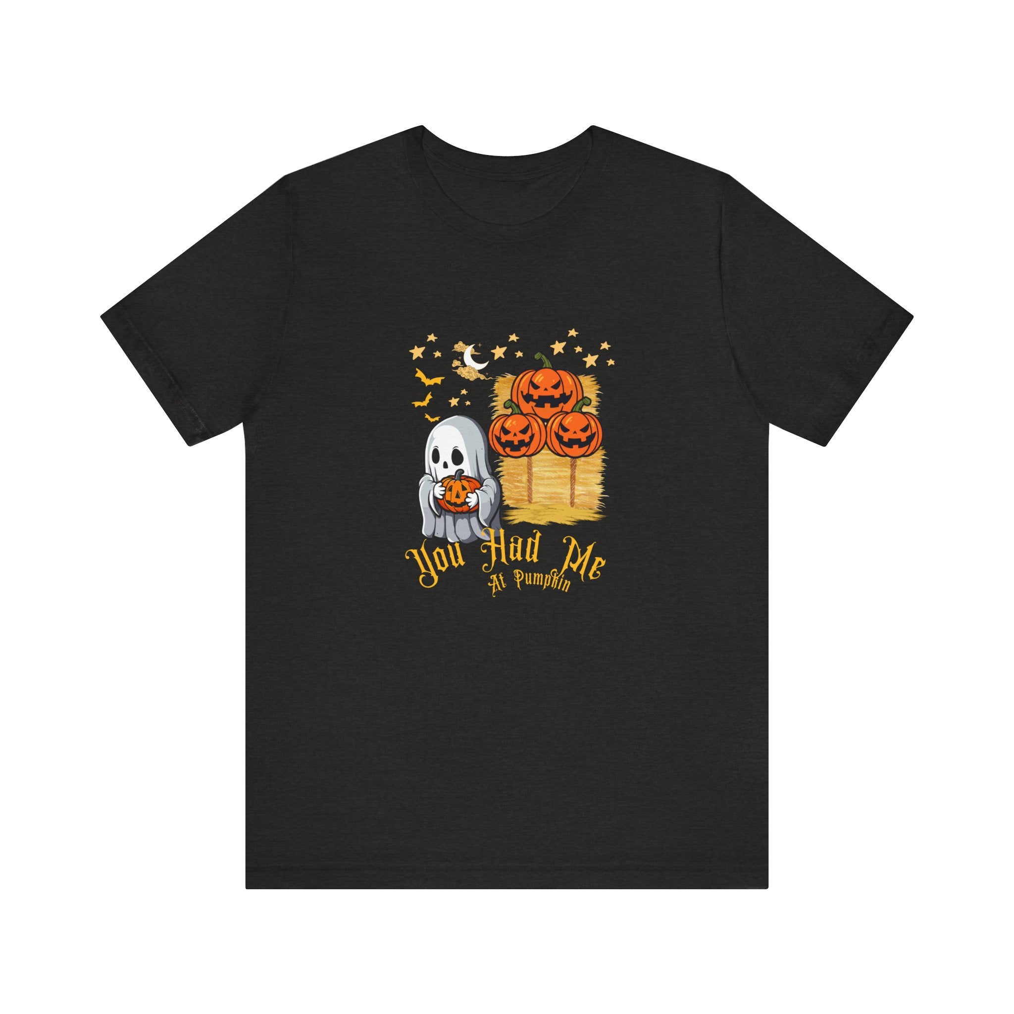 Halloween Tee - Pumpkin Patch Ghost by Doctor T-Shirt Studio