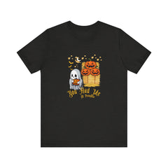 Halloween Tee - Pumpkin Patch Ghost by Doctor T-Shirt Studio