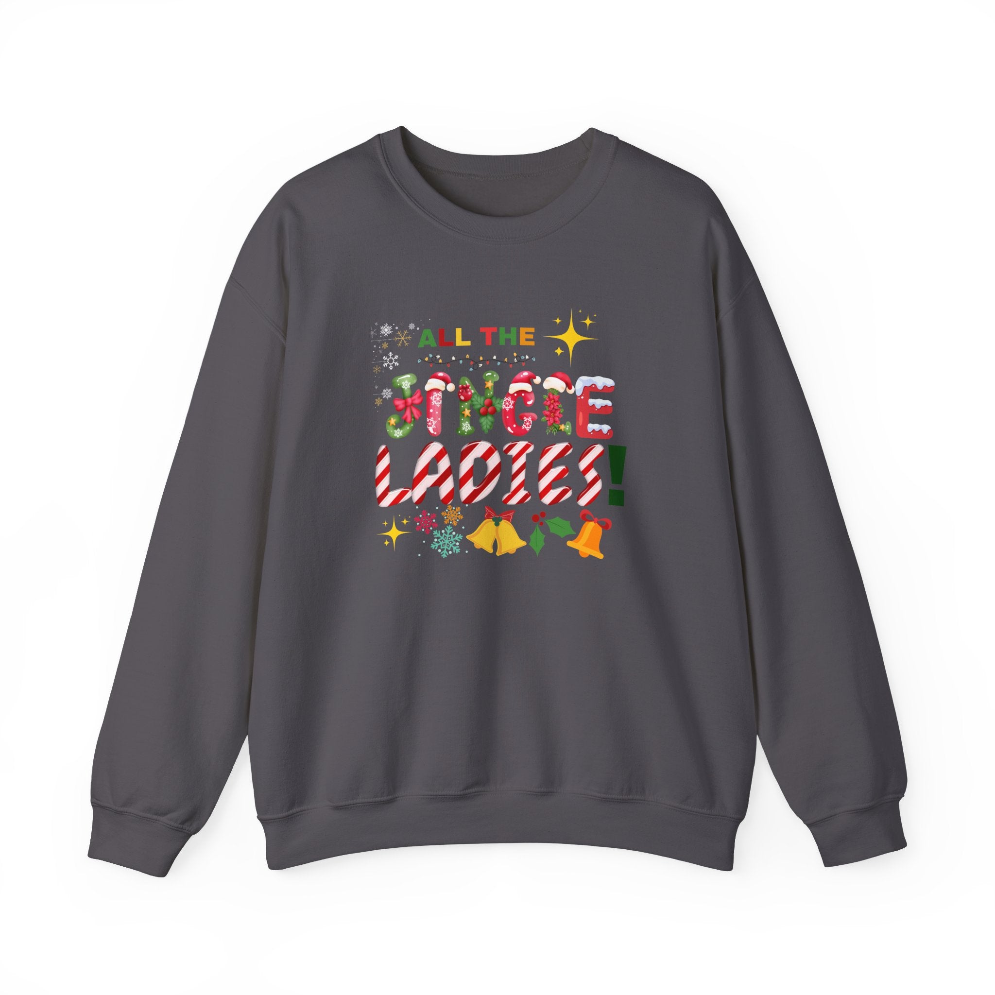 All The Jingle Ladies Sweatshirt| Christmas Sweater| Womens Christmas sweater