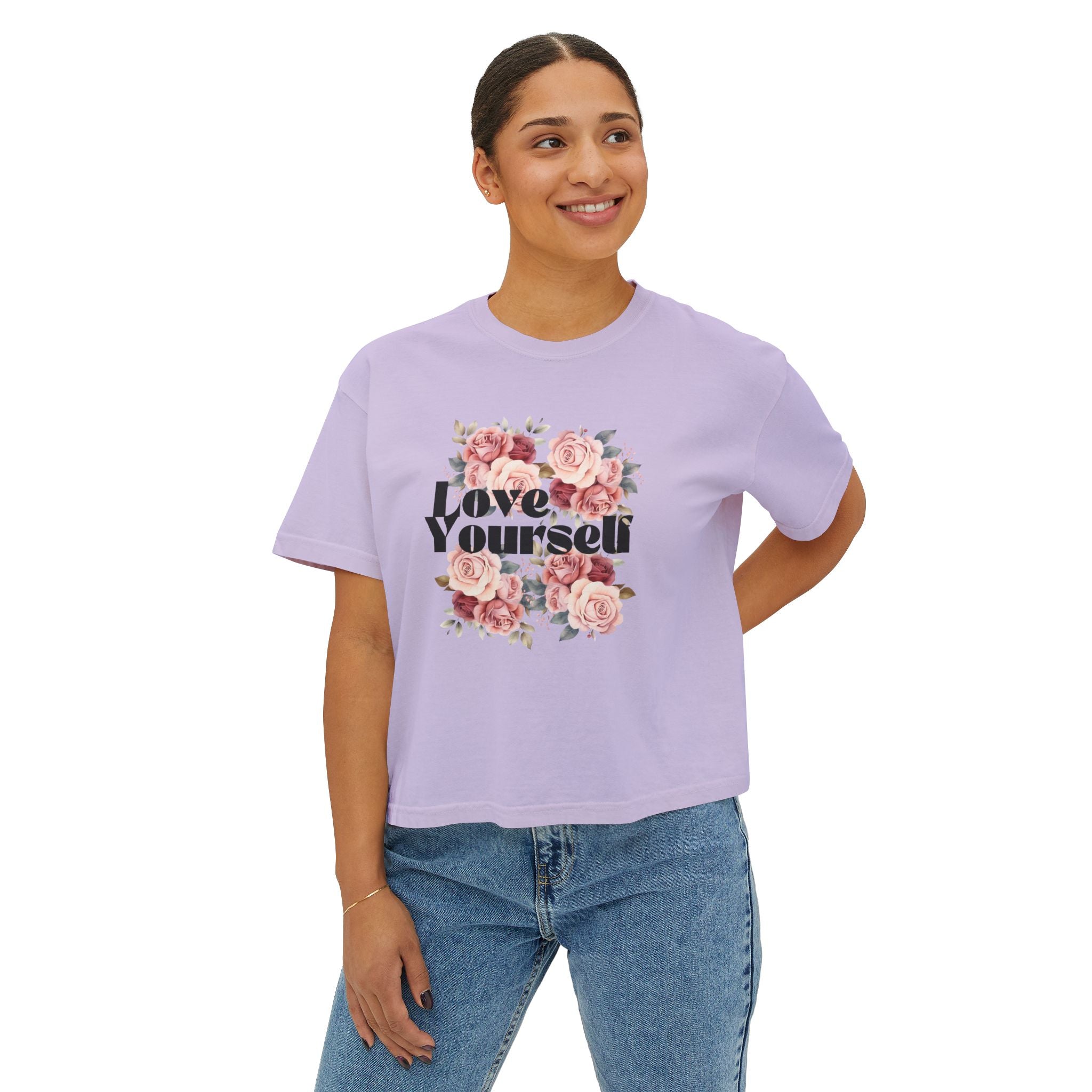 Love Yourself (Flower arrangement) by Doctor T-shirt Studio