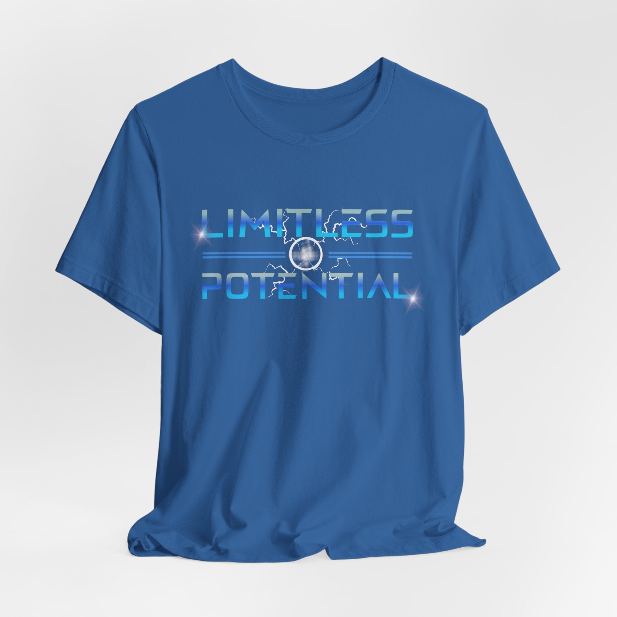 Limitless Potential tee- Gym Wear- by DTS