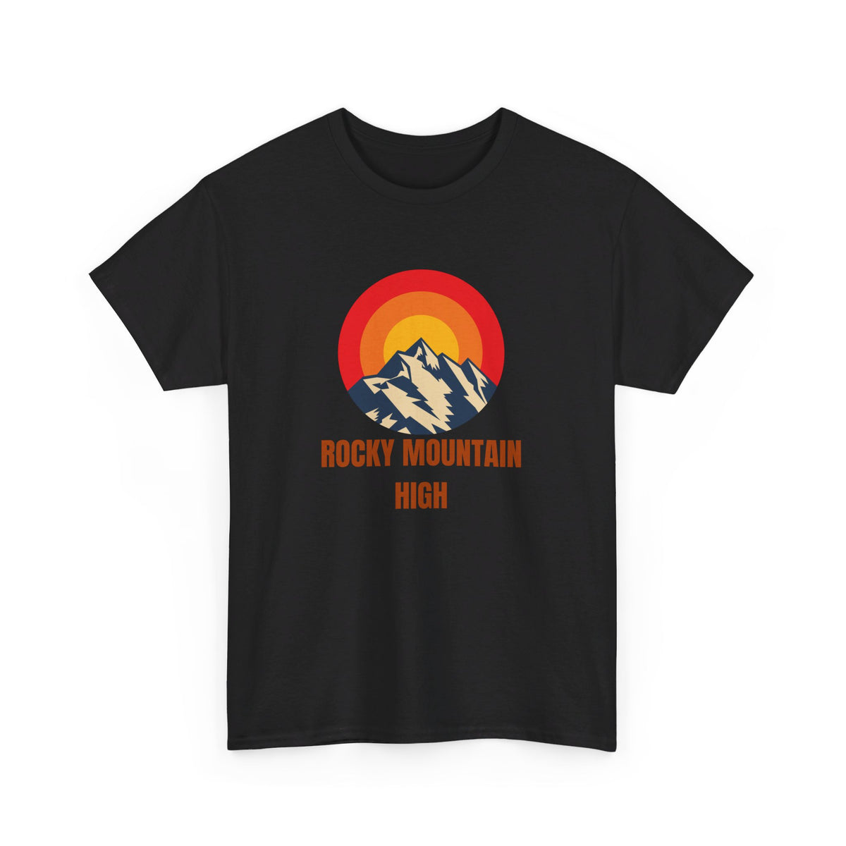 Rocky Mountain High By Doctor T-shirt Studio