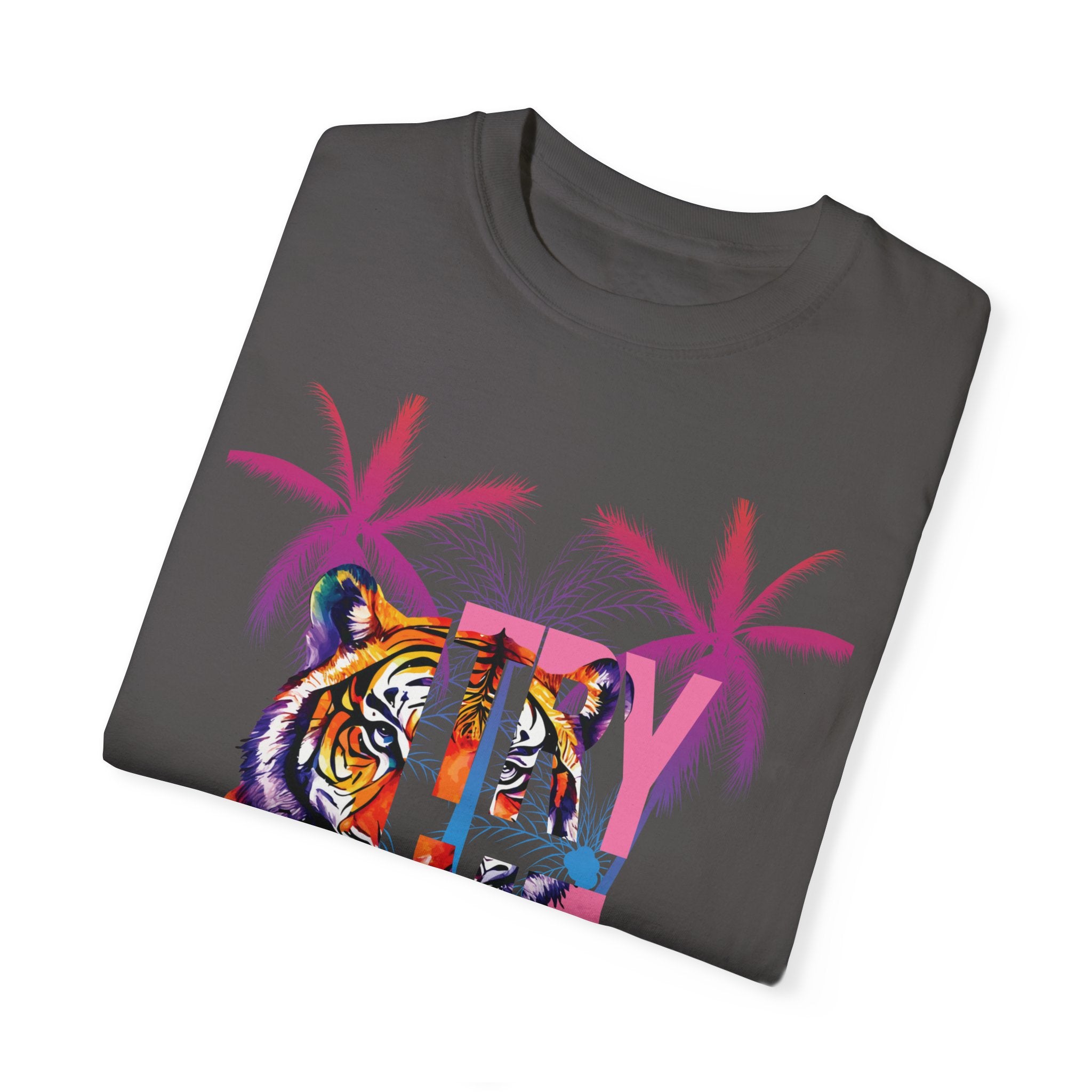 Try Me|Empowerment shirt| Tiger T-shirt| Colorful Shirt