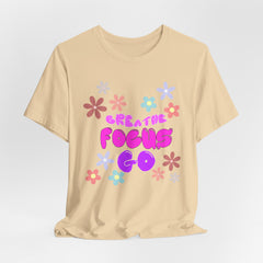 Motivational Quote Floral Tee by Doctor T-shirt Studio