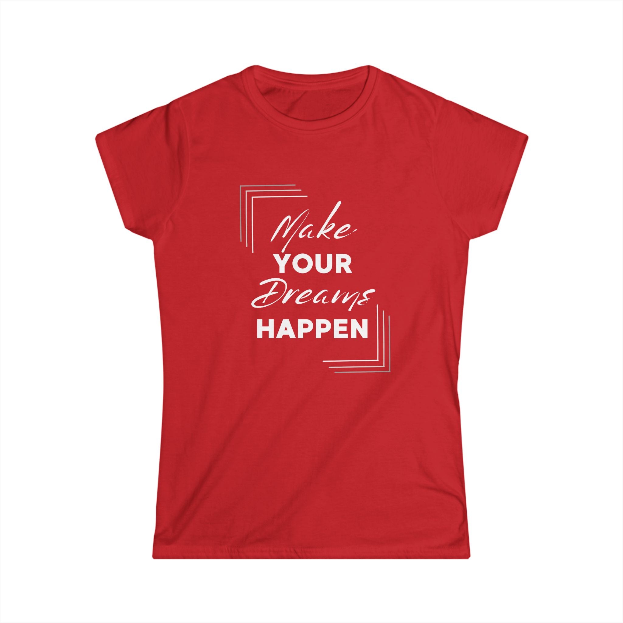 Inspirational quote-"Make Your Dreams Happen by Doctor T-shirt Studio