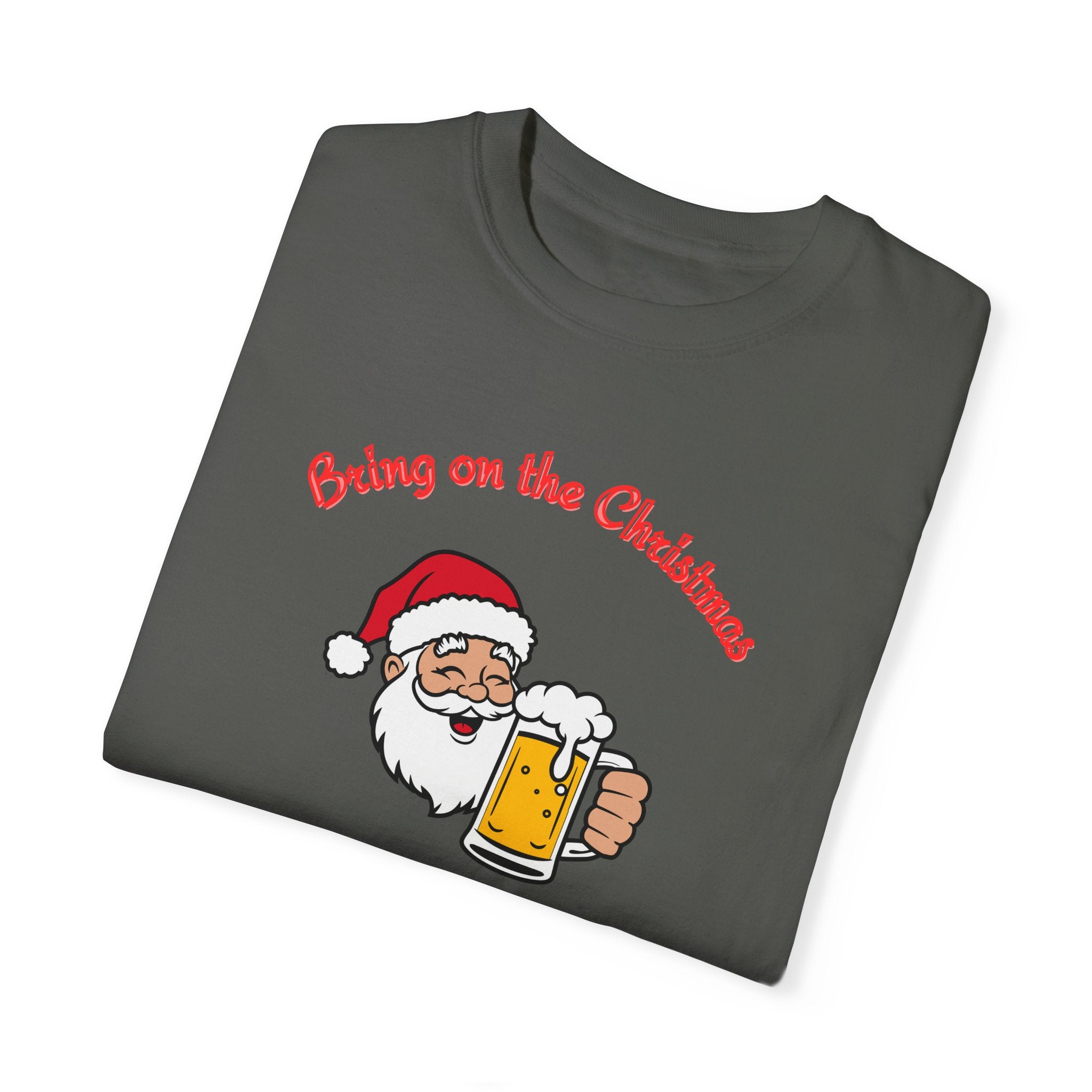 Santa BeerT-shirt|Funny shirt| Christmas Shirt