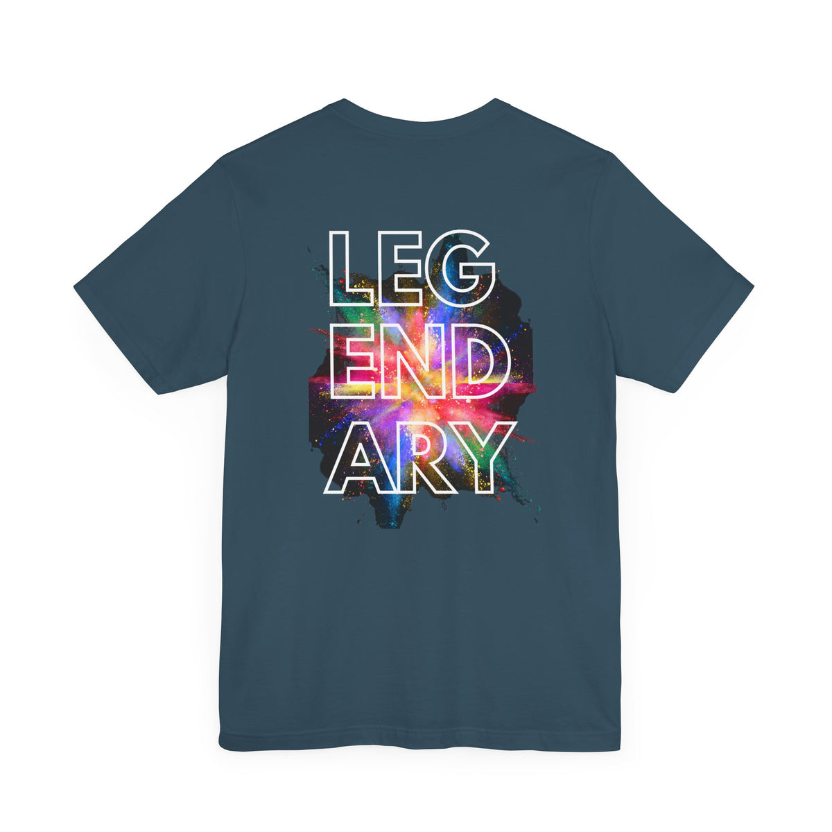 Legendary Tee with Color Splash Design by Doctor T-shirt Studio