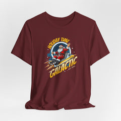 Christmas Galactica Tee| Santa| Rocket ship